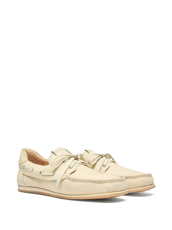 Jacquemus Les Batto Boat Shoes | Neutrals | FARFETCH