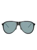 Brunello Cucinelli pilot-frame sunglasses - Black