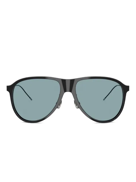 Brunello Cucinelli نظارة شمس بإطار بايلوت
