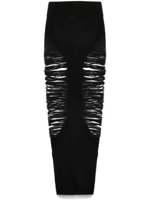 Jupe Pillar à coupe longue - Rick Owens - Modalova