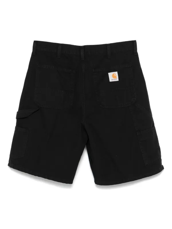 パンツ CARHARTT KEY BERMUDA DOUBLE KNEE SHORTS Carhartt WIP Double Knee Shorts | Black | FARFETCH