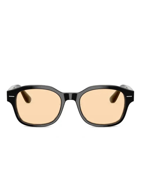 Brunello Cucinelli rectangle acetate sunglasses