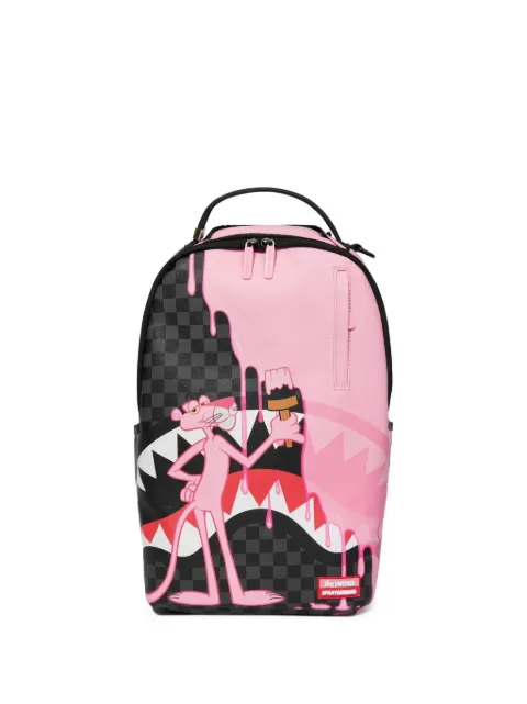 sprayground kid Pink Panther Half Painted backpack 