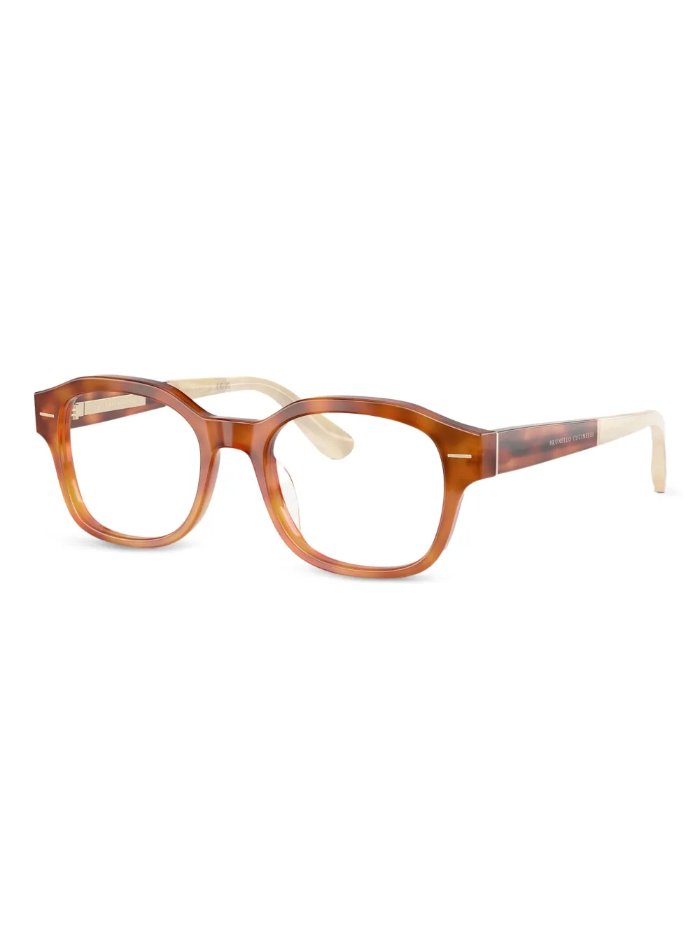 Brunello Cucinelli rectangle-frame glasses | Image 2