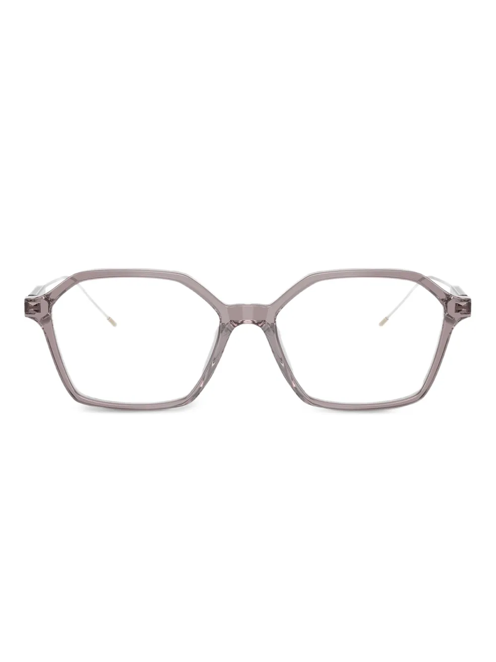 Brunello Cucinelli Occhiali con montatura geometrica - Grigio
