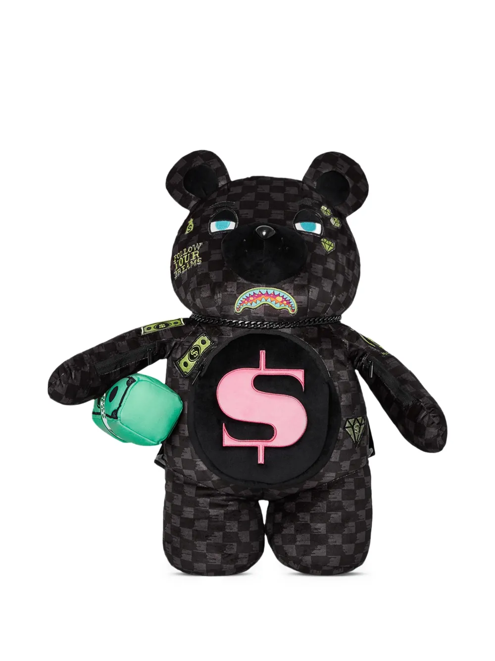 Image 1 of sprayground kid Rucksack mit Karomuster