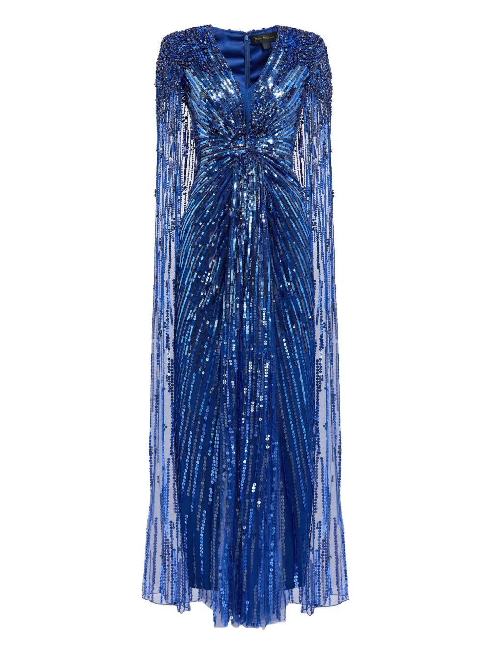 Jenny Packham Jurk verfraaid met pailletten Blauw