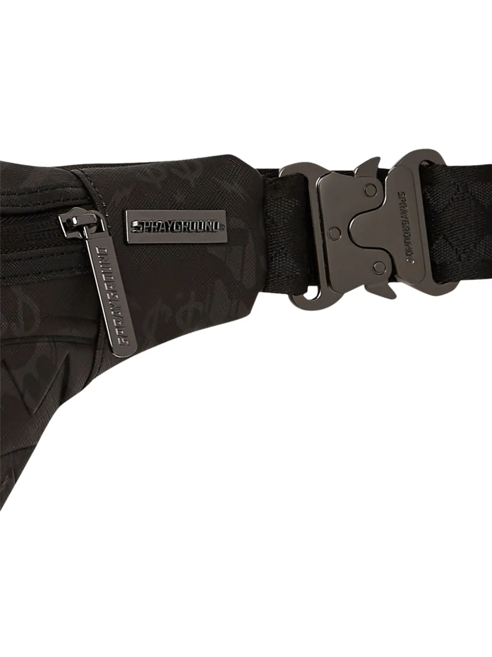 sprayground kid 3 AM crossbodytas Zwart