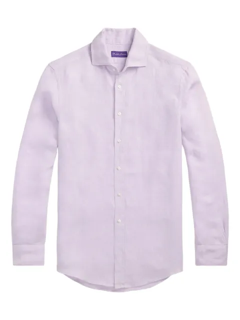 Ralph Lauren Purple Label قميص كتان