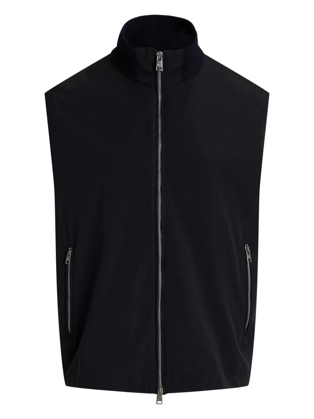 zip-up gilet