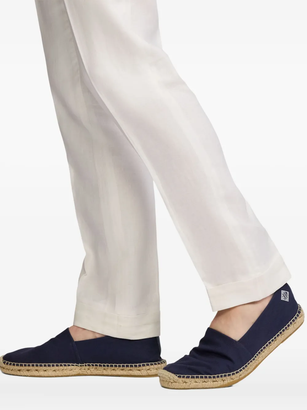 Ralph Lauren Purple Label logo-embroidered espadrilles Blue