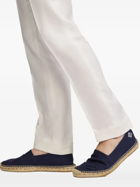 Ralph Lauren Purple Label logo-embroidered espadrilles