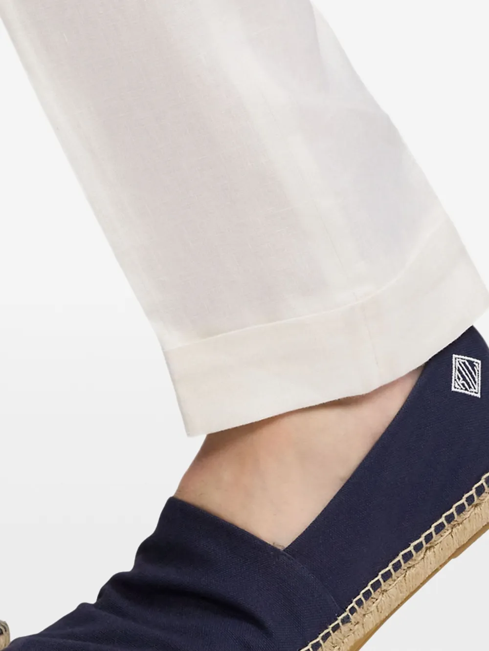 Ralph Lauren Purple Label logo-embroidered espadrilles Blue