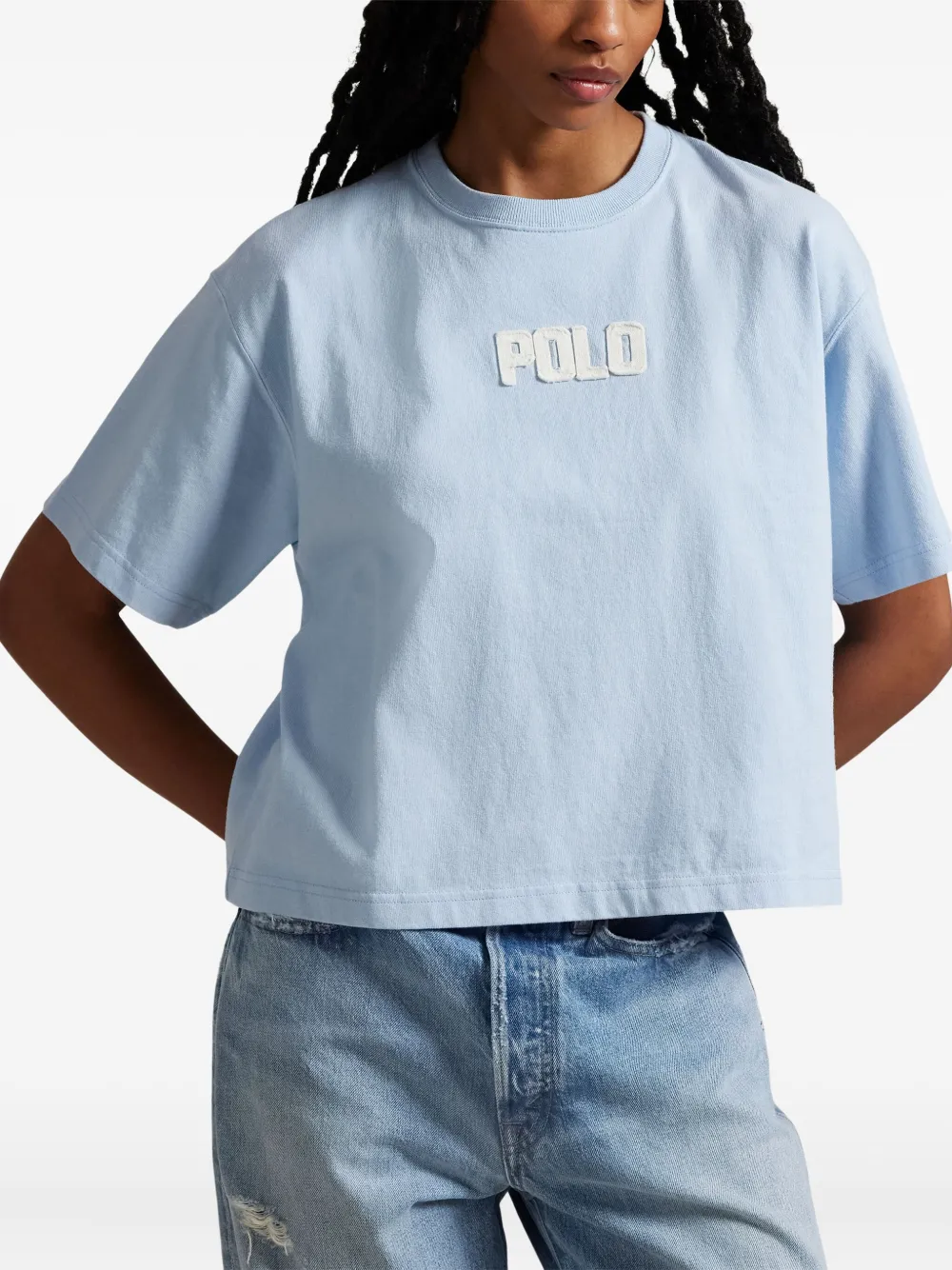 Polo Ralph Lauren T-shirt met logo Blauw