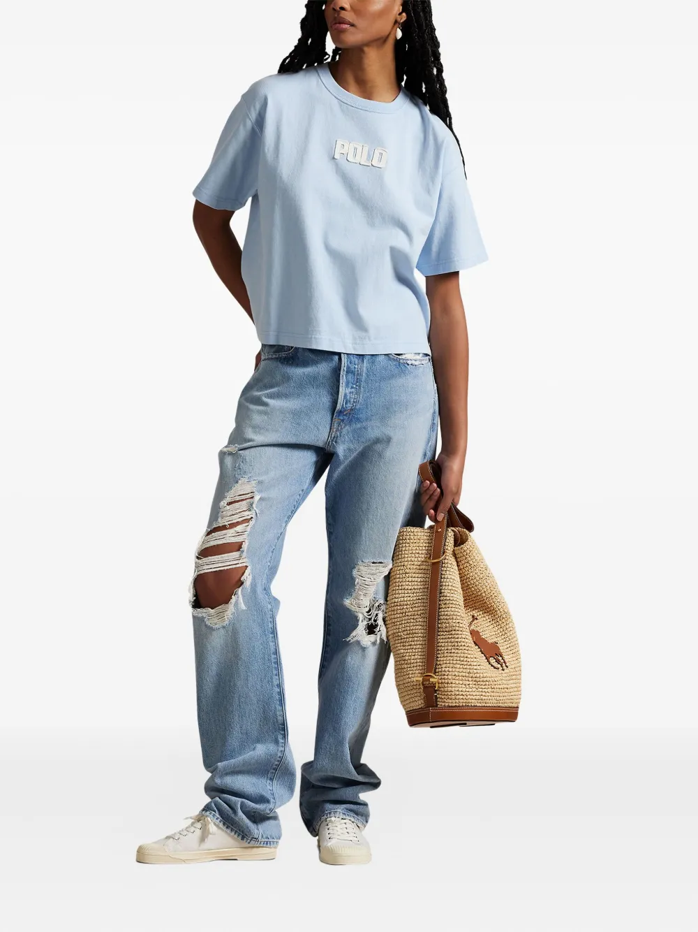 Polo Ralph Lauren logo-lettering T-shirt | T-Shirts & Jersey Shirts | Image 2
