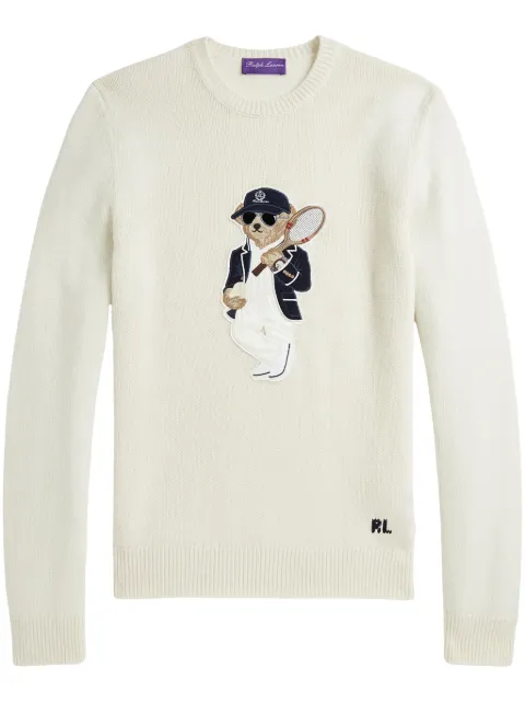 Ralph Lauren Purple Label Polo Pony-appliqué jumper