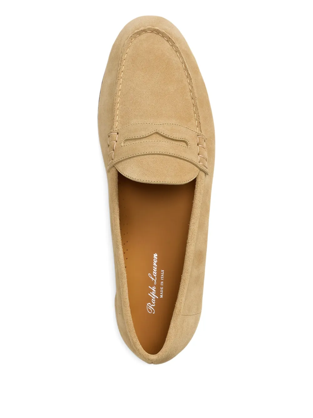 Ralph Lauren Purple Label leather loafers Brown