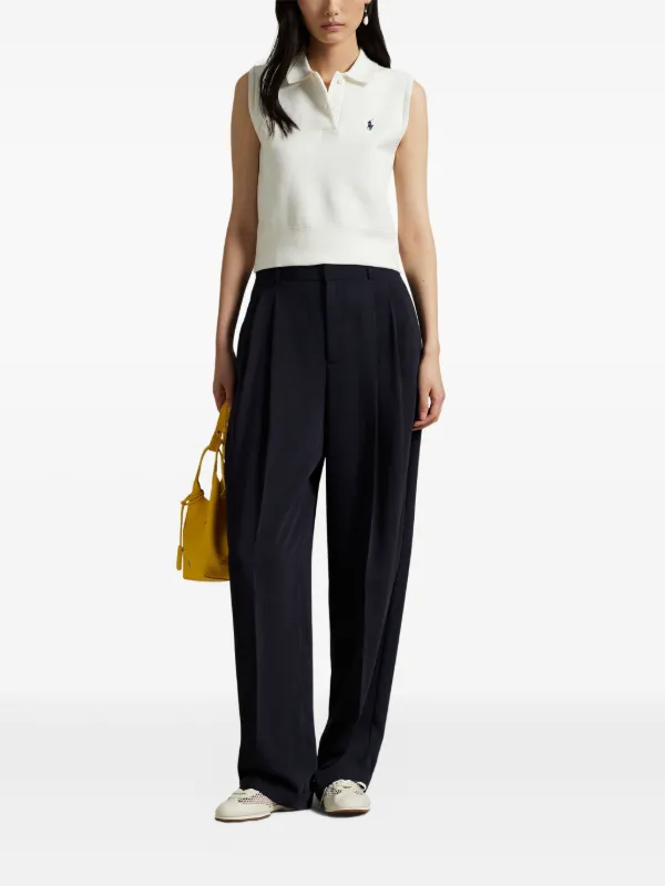 Polo Ralph Lauren ノースリーブ ポロトップ | ホワイト | FARFETCH JP