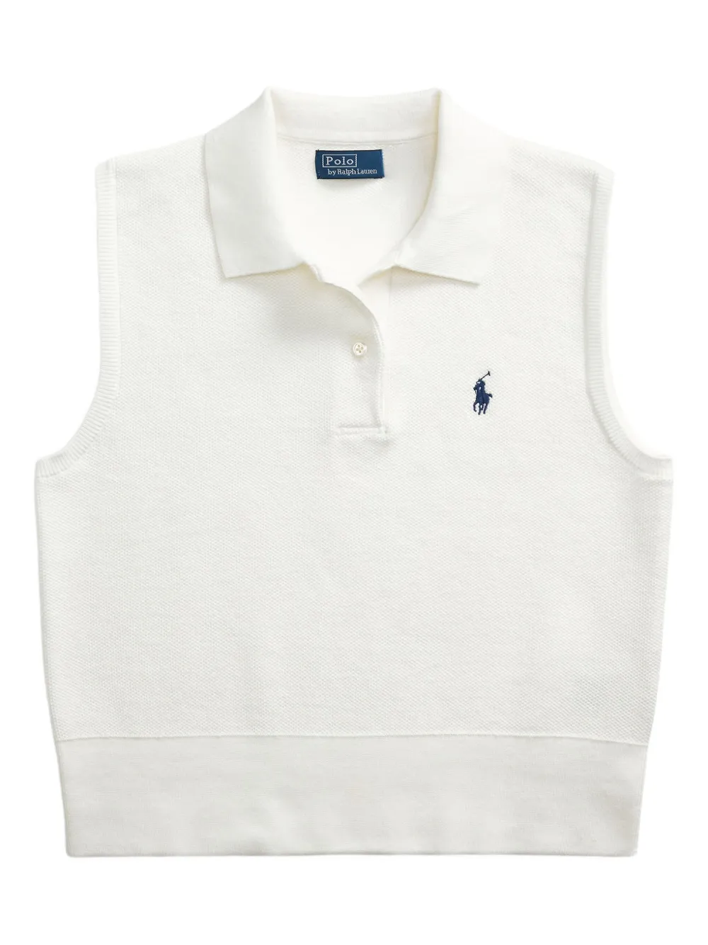 Polo Ralph Lauren Polo smanicata - Bianco