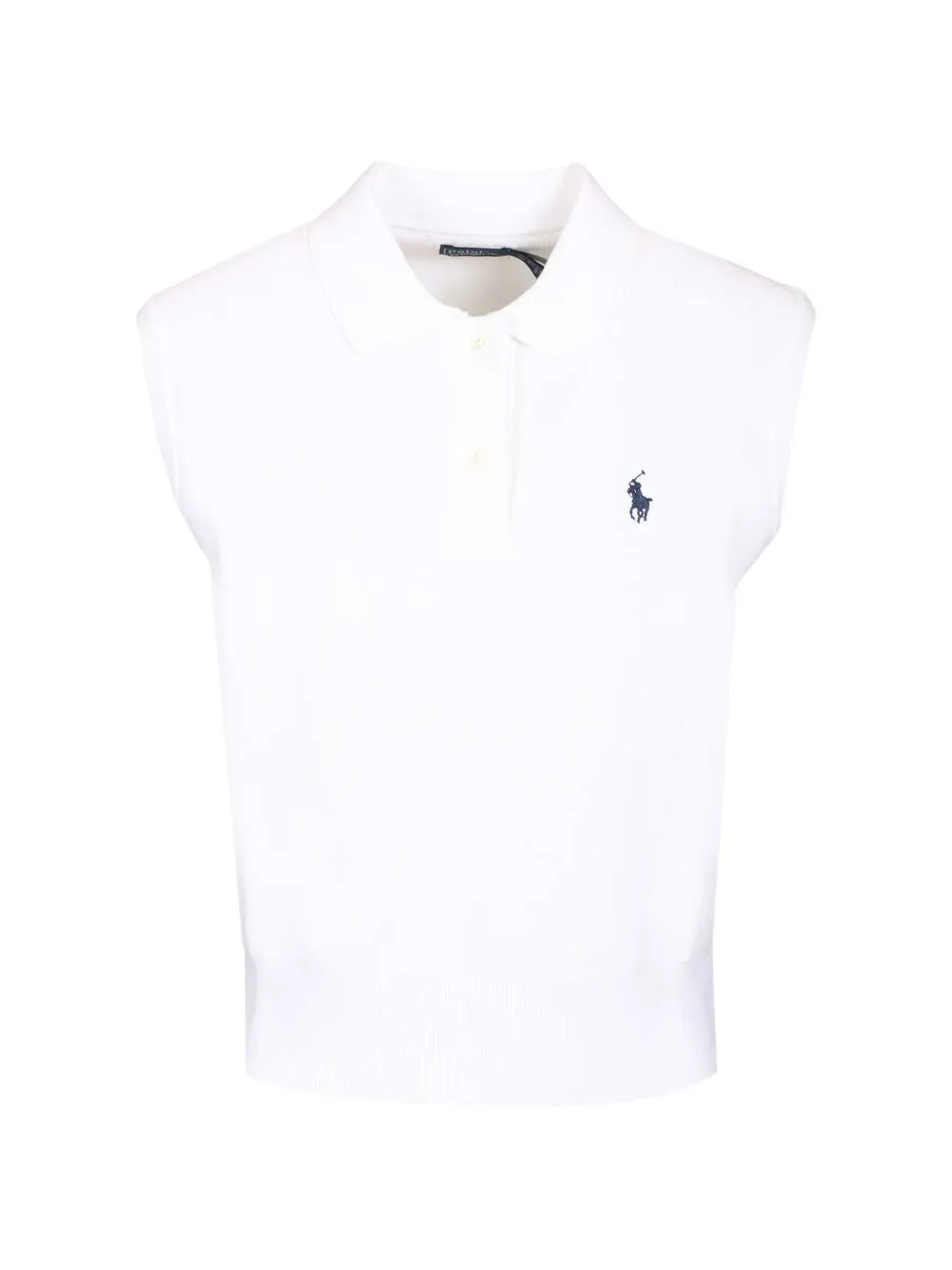 Polo Ralph Lauren Polo smanicata - Bianco