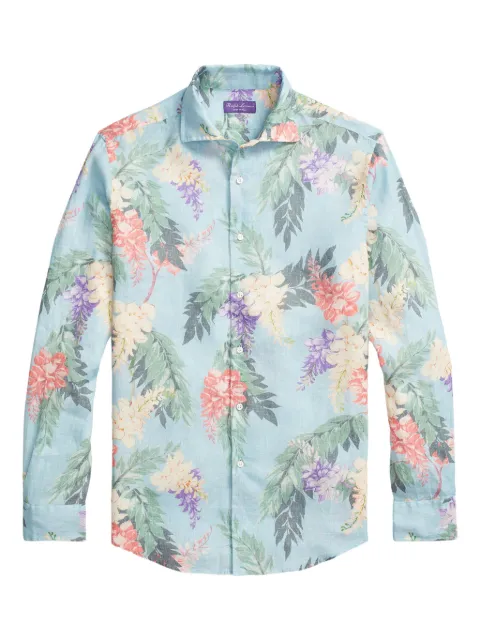 Ralph Lauren Purple Label camisa con estampado floral