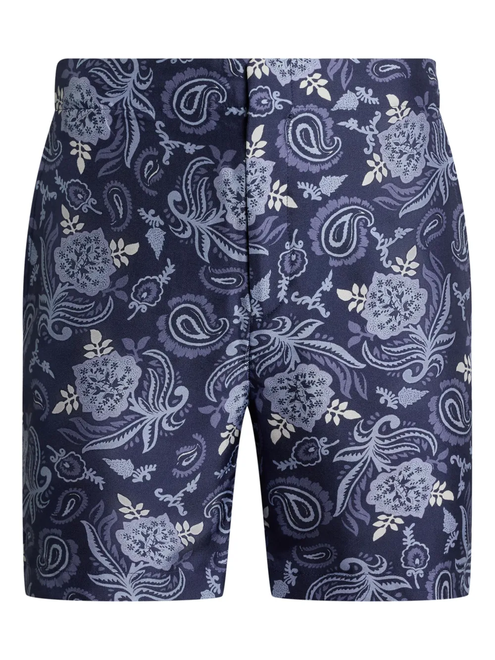 paisley-print swim shorts