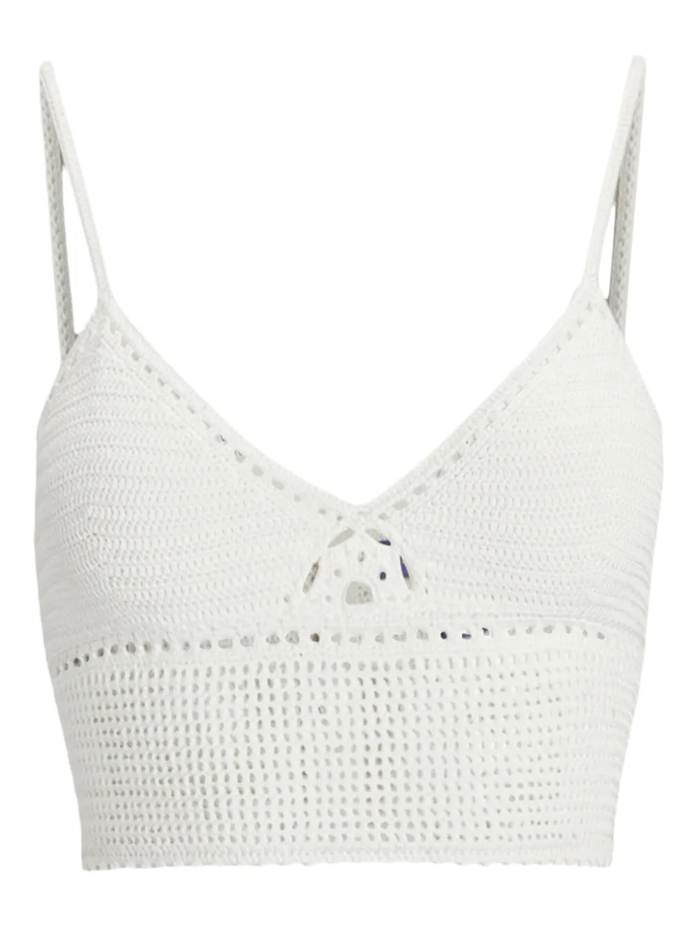 Ralph Lauren Collection Gehaakte bralette Wit