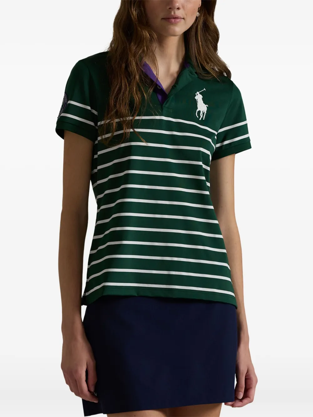 Polo Ralph Lauren striped polo shirt Groen