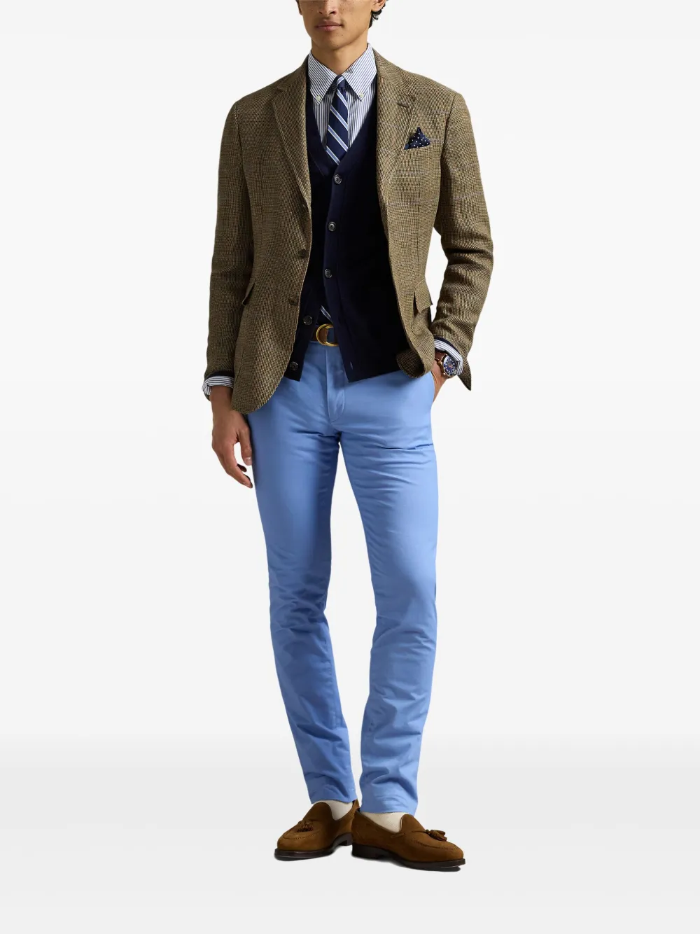 Polo Ralph Lauren Slim-fit broek Blauw