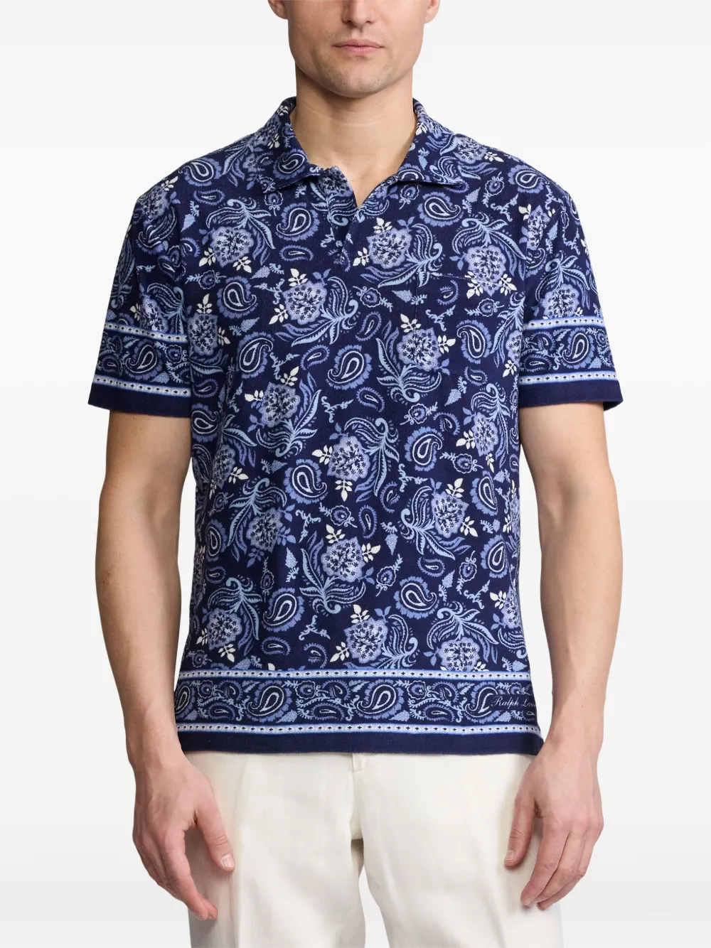 Ralph Lauren Purple Label Riviera T-shirt - Blauw