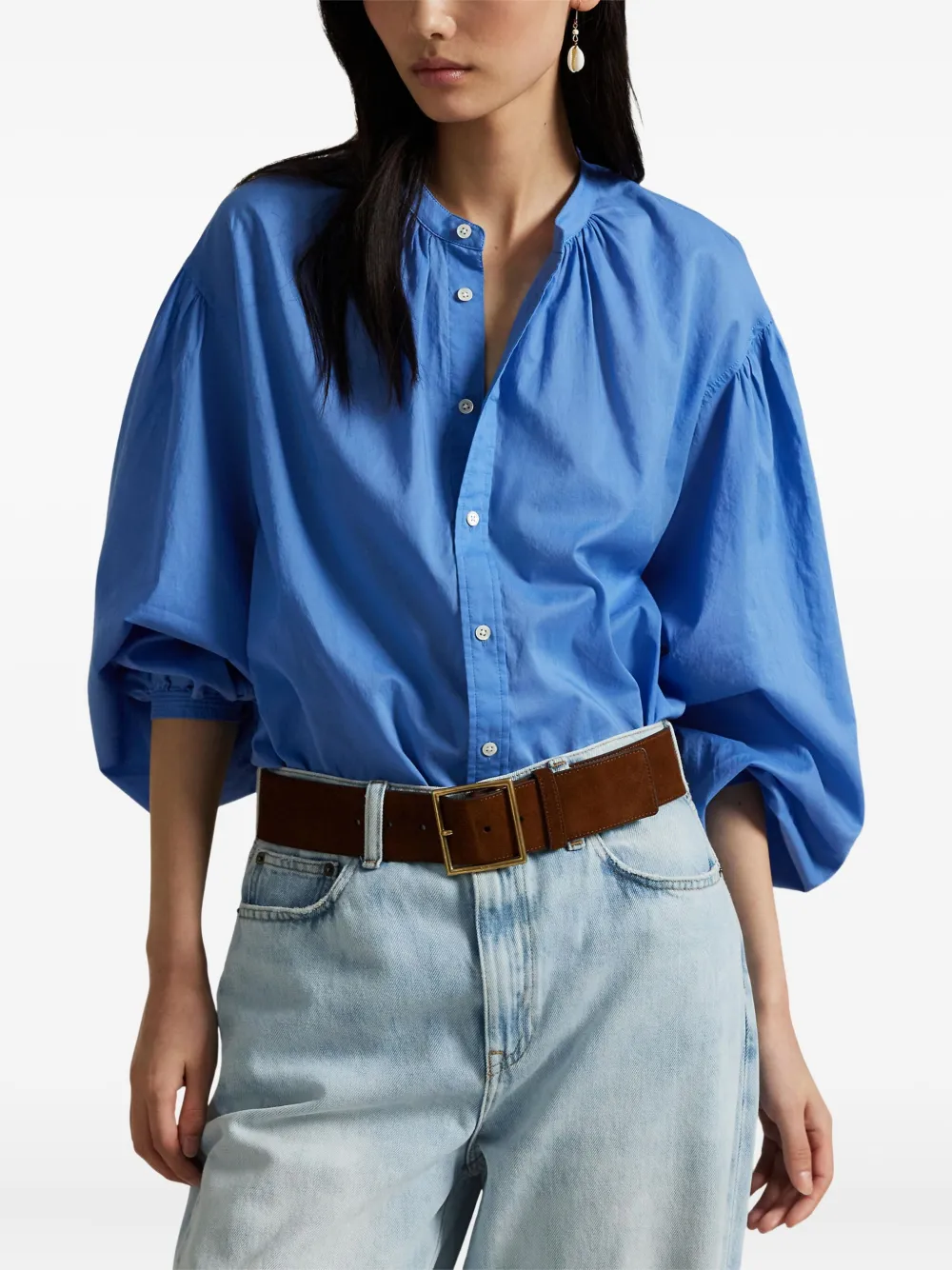 Polo Ralph Lauren Button-up blouse Blauw