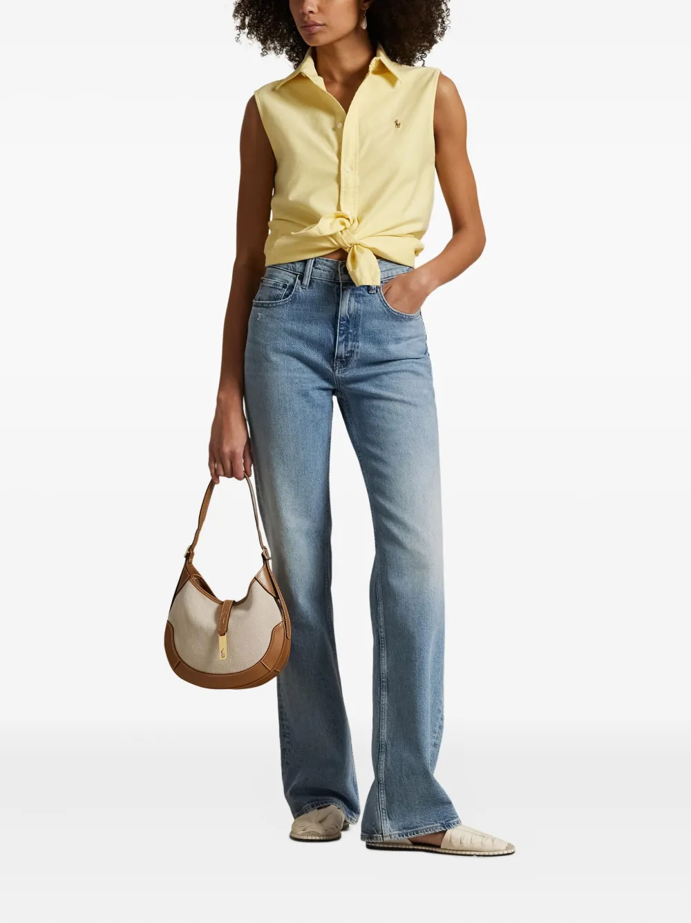 Polo Ralph Lauren Mouwloze blouse Geel
