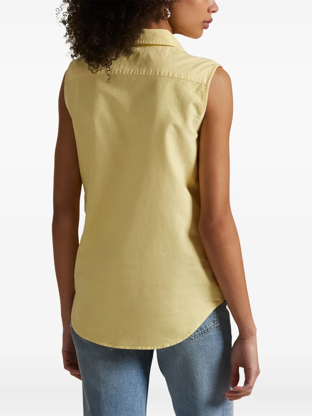 Polo Ralph Lauren Mouwloze blouse Geel