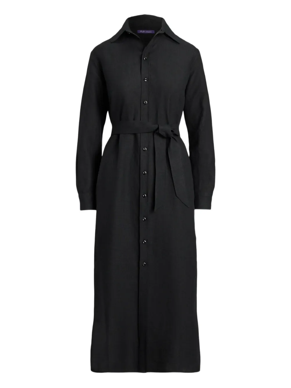 Ralph Lauren Collection Button-up blousejurk Zwart