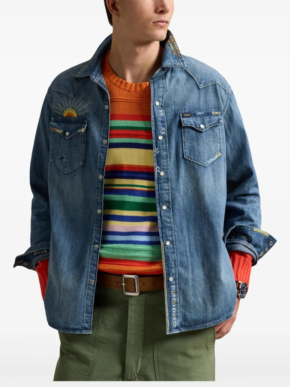 Polo Ralph Lauren Denim overhemd Blauw