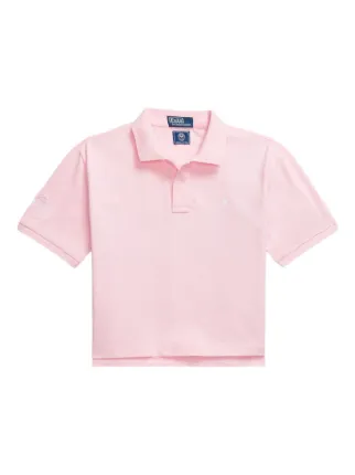 Polo Ralph Lauren クロップド ポロシャツ | ピンク | FARFETCH JP
