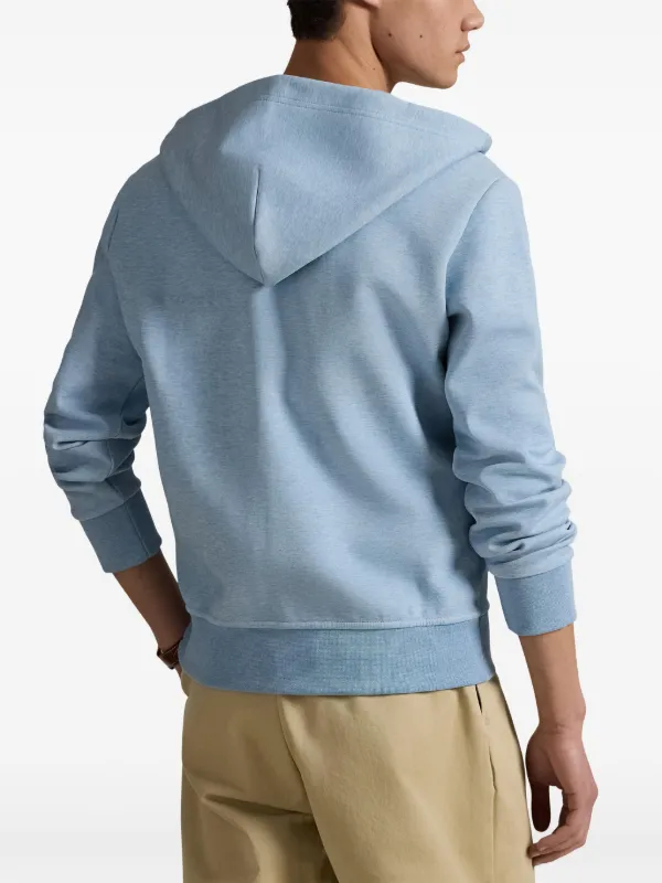 Polo Ralph Lauren ブルー フルジップパーカー Polo Ralph Lauren ジップアップ パーカー | ブルー | FARFETCH JP