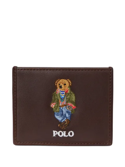 Polo Ralph Lauren bear-motif cardholder