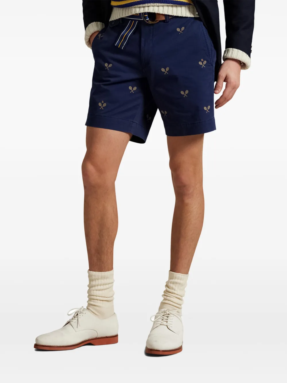 Polo Ralph Lauren Shorts met borduurwerk Blauw
