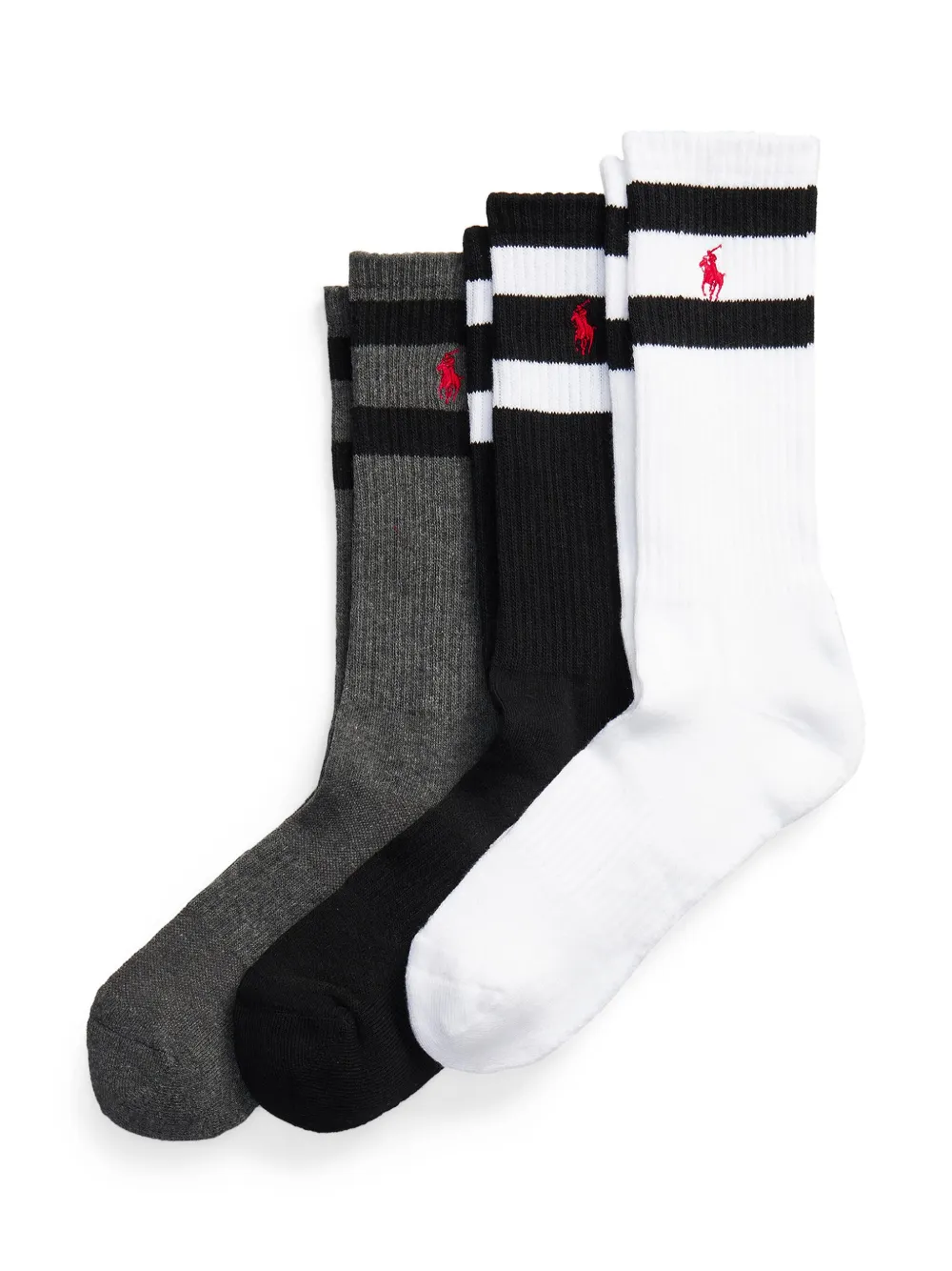 Polo Pony-embroidered socks set