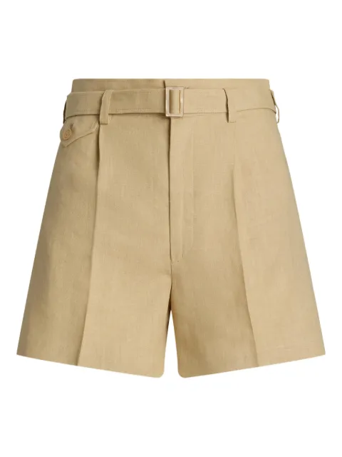 Ralph Lauren Collection belted tailored shorts