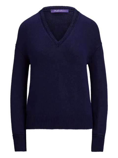 Ralph Lauren Collection V-neck knitted sweater