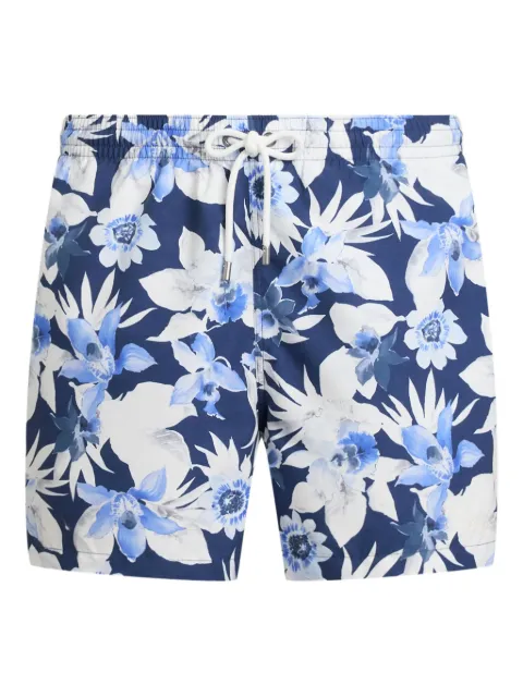 Ralph Lauren Purple Label shorts de playa con estampado floral