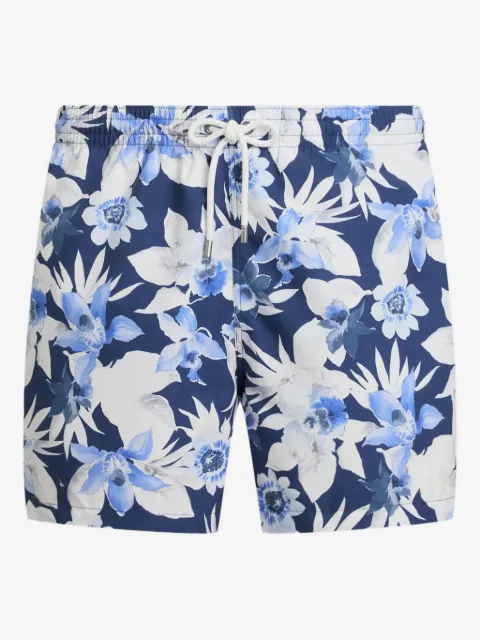 Ralph Lauren Purple Label shorts de playa con estampado floral