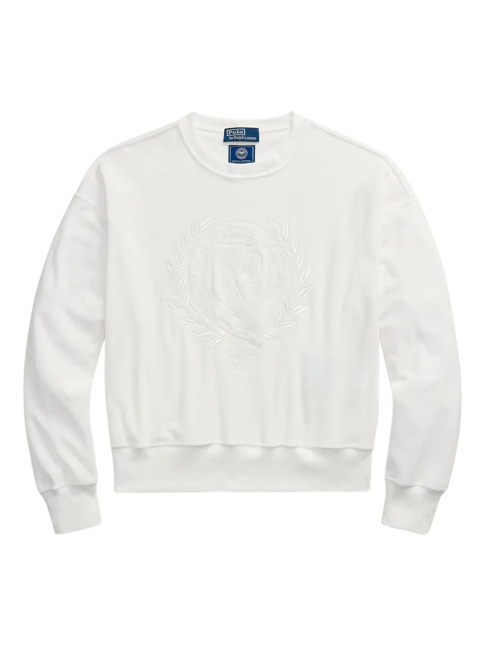 Polo Ralph Lauren Sweater met geborduurd logo Wit