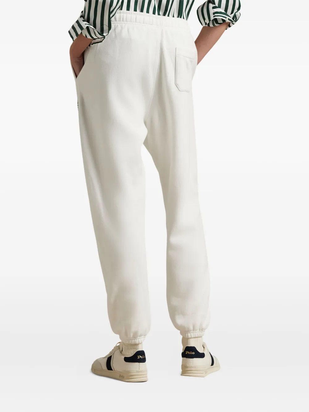Polo Ralph Lauren Trainingsbroek met geborduurd logo Wit