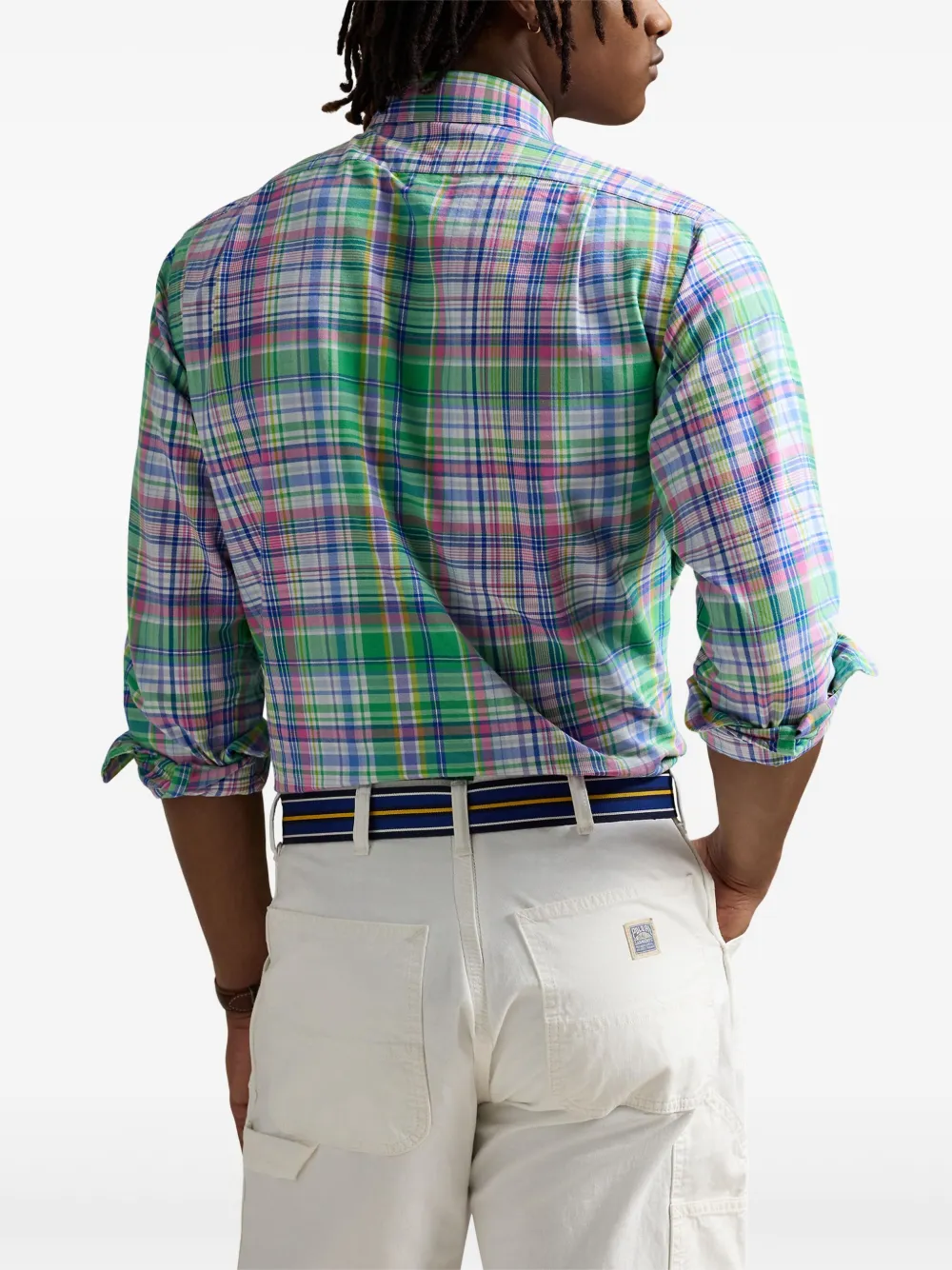 Polo Ralph Lauren Geruit overhemd Blauw