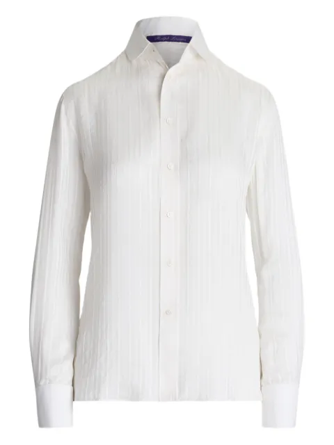Ralph Lauren Collection قميص بأزرار وخطوط رفيعة