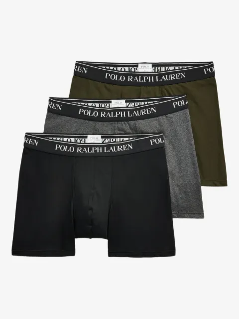 Polo Ralph Lauren logo boxers (set of three)