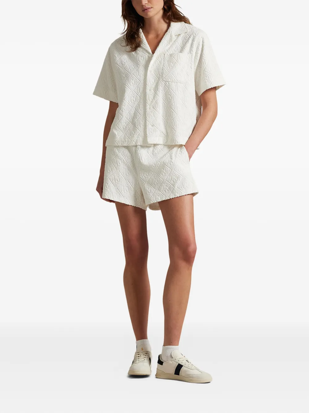 Polo Ralph Lauren Gewatteerde shorts Wit